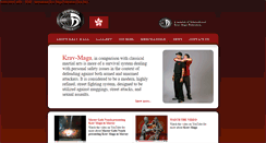 Desktop Screenshot of kravmagahk.com